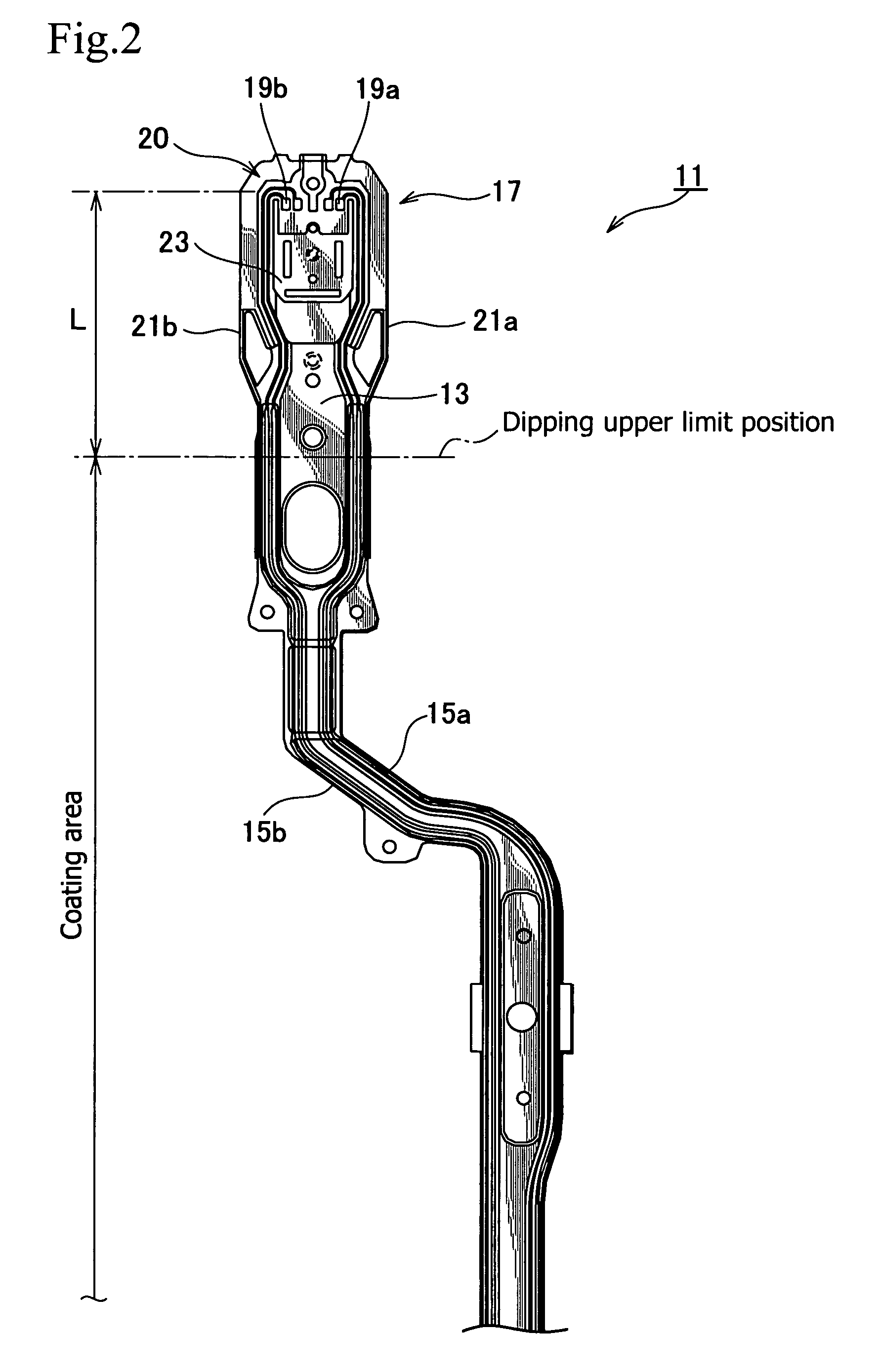 Head suspension flexure with conductive polymer layer