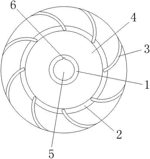 Motor fan applied to air compressor