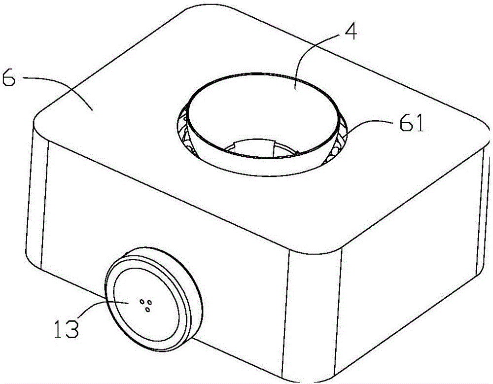 Anti-overflow robot