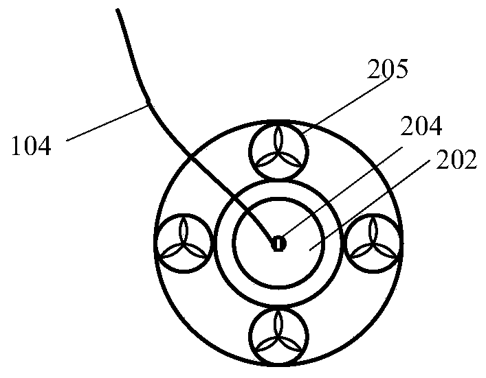 Underice detecting system applied to ice hole deployment and recovery, and deployment and recovery method of underice detecting system