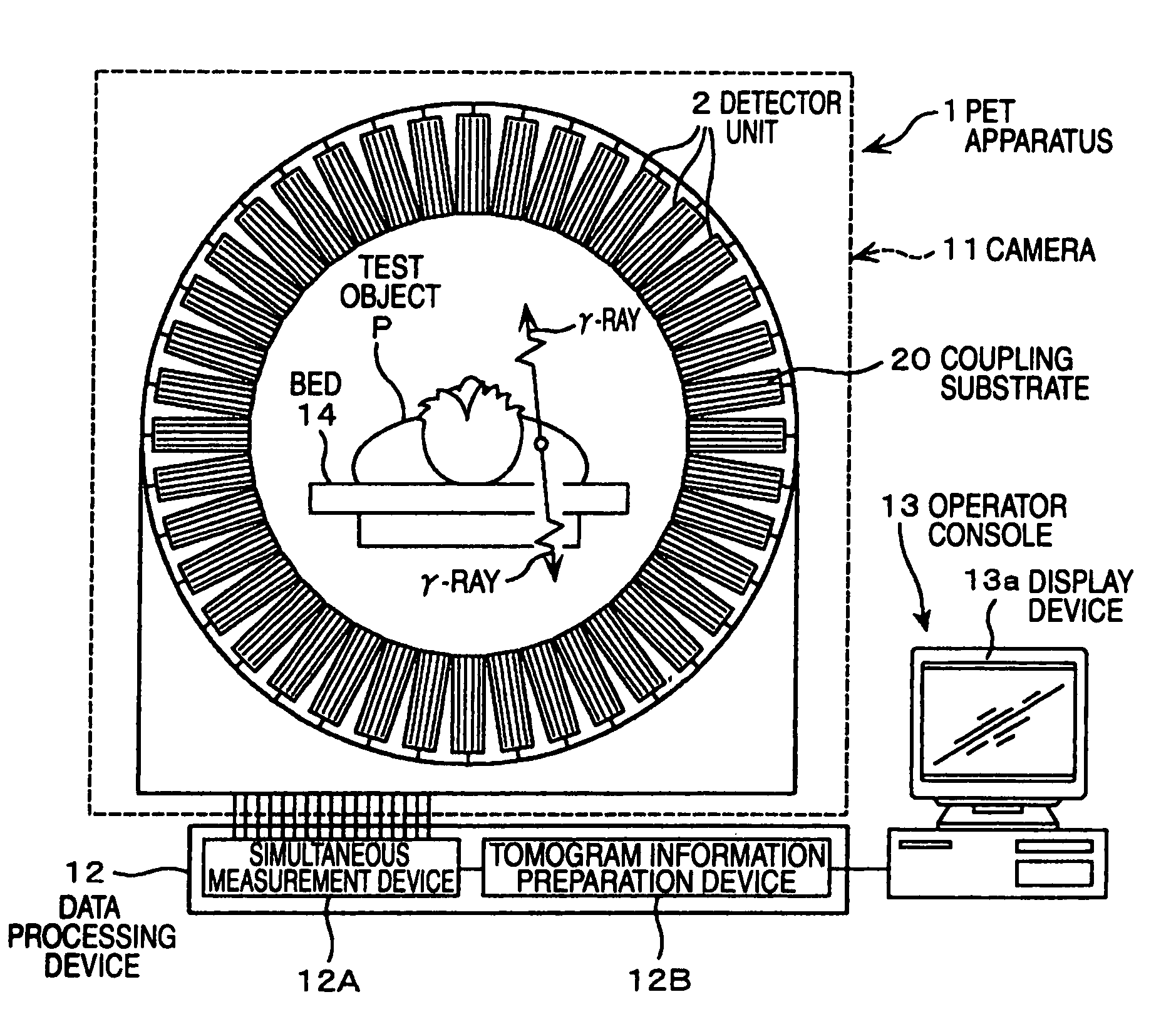 Nuclear medical diagnosis apparatus