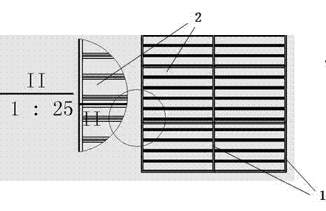 Continuous arc steel plate reflecting sound-proof device