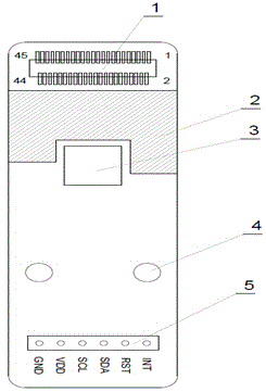 Capacitive touch screen testing bridging plate