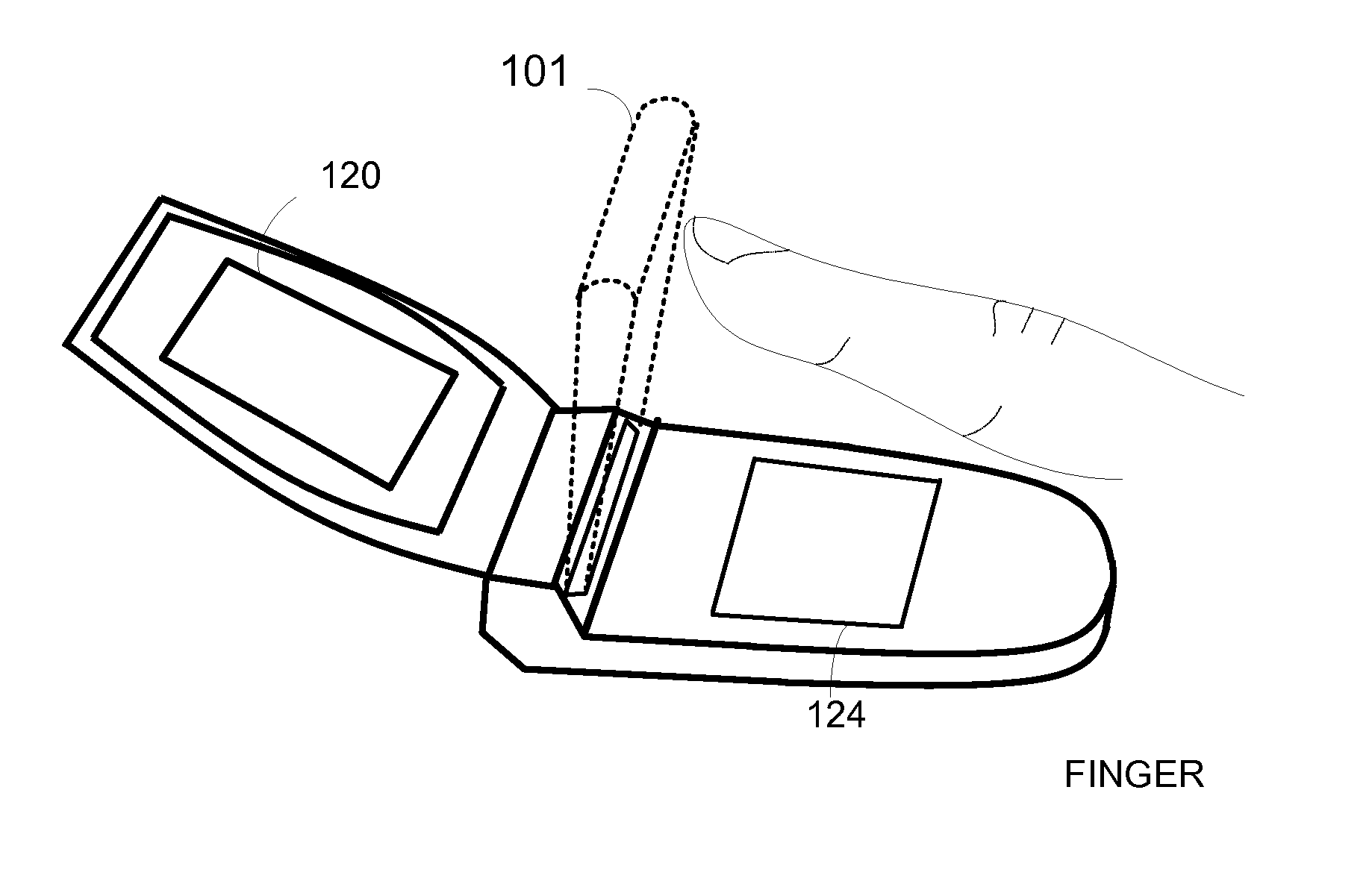 Method and Apparatus for Touchless Control of a Device