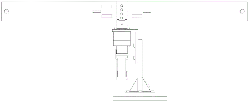 Double-intelligent flexible beam device based on driving and oscillating of planetary reducer