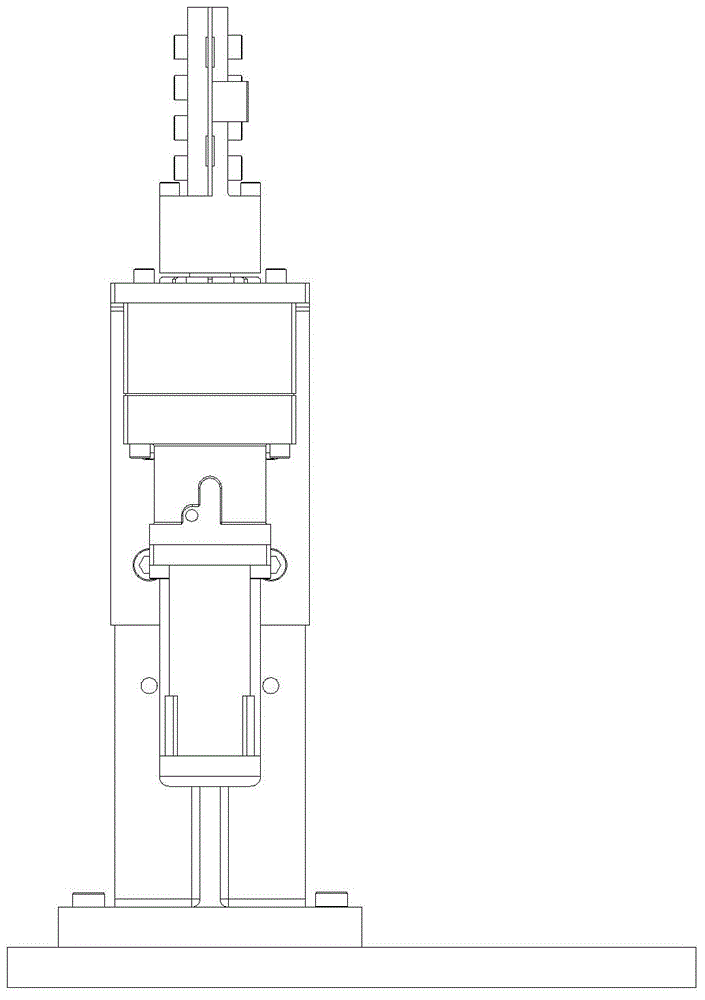 Double-intelligent flexible beam device based on driving and oscillating of planetary reducer