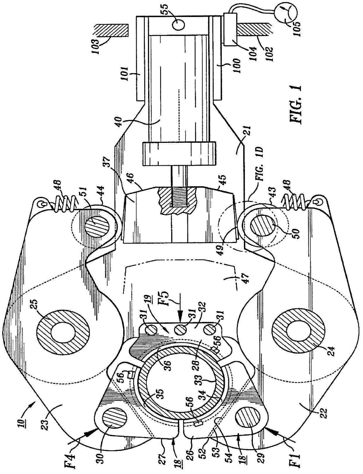 Gripping apparatus for power tongs and backup tools