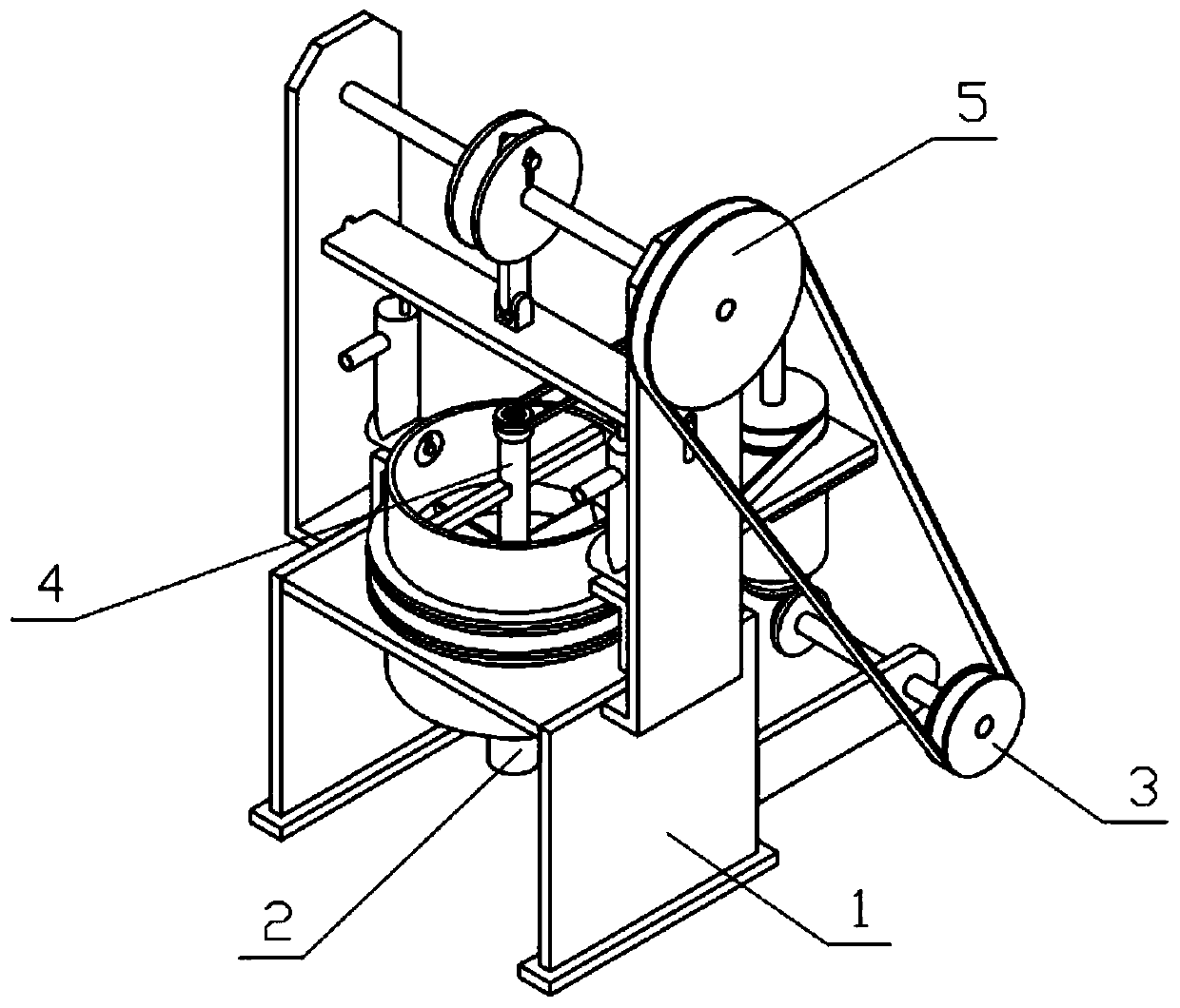 A fully automatic foaming machine