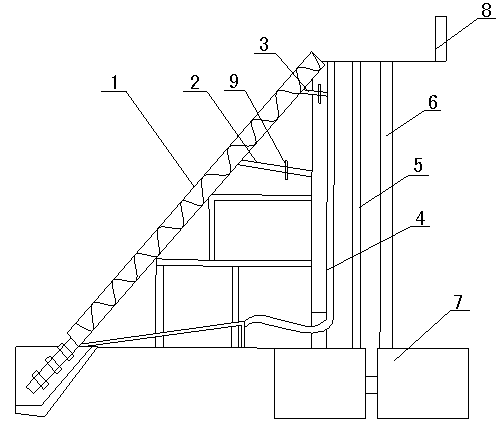 Multi-pipeline steel ball falling test device