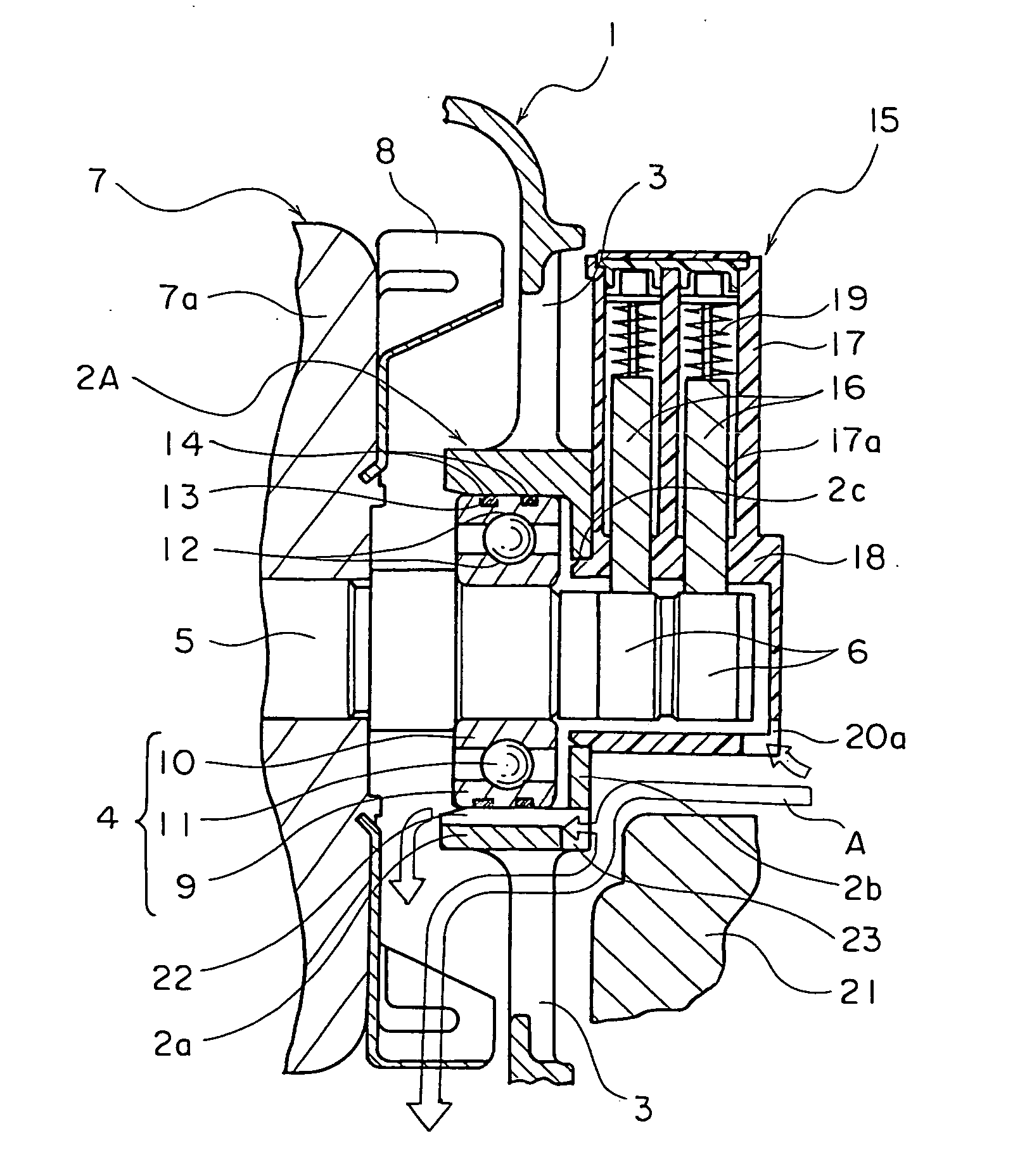 Automotive dynamoelectric machine