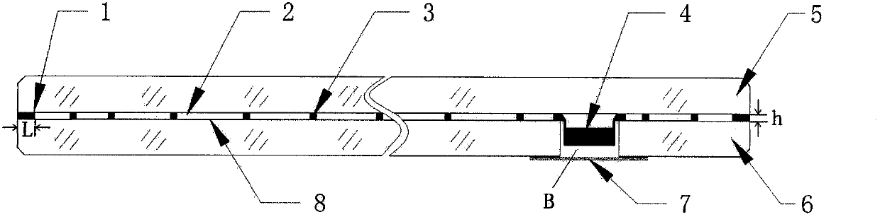 Tempered/semi-tempered vacuum glass and method for manufacturing same