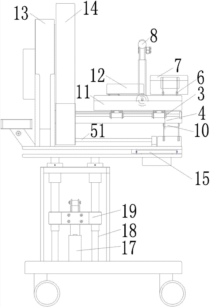 Six-dimensional cervical orthopedic traction rehabilitation system