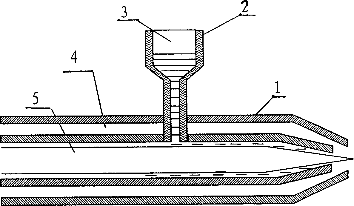 Single-colour fluorescent powder spraying method for plasma display device