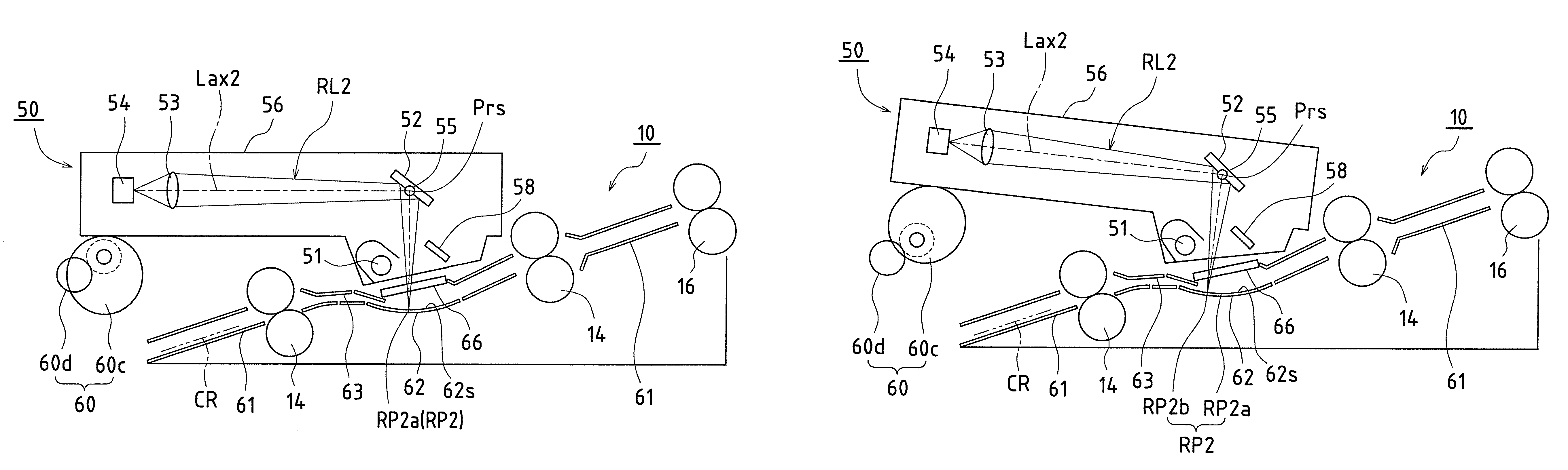 Original transport and reading apparatus, reading position adjustment method of original transport and reading apparatus, and image forming apparatus