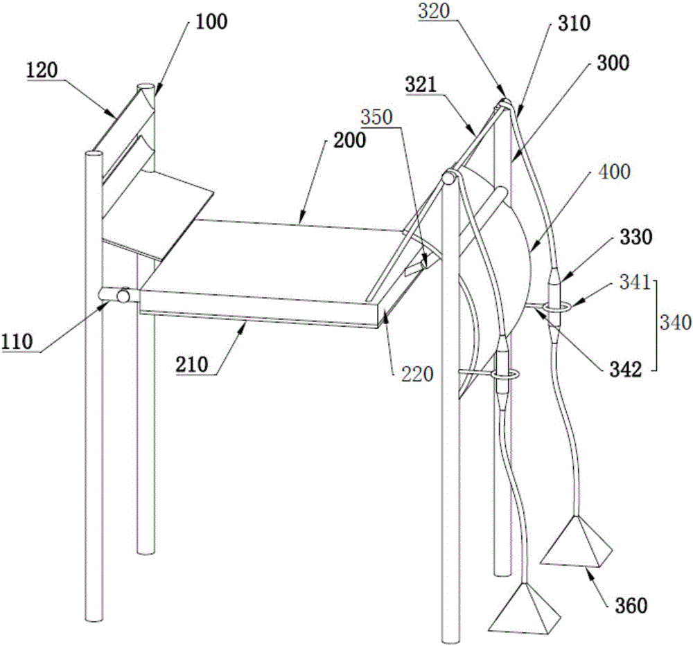 Automatic lifting device for porphyra culture