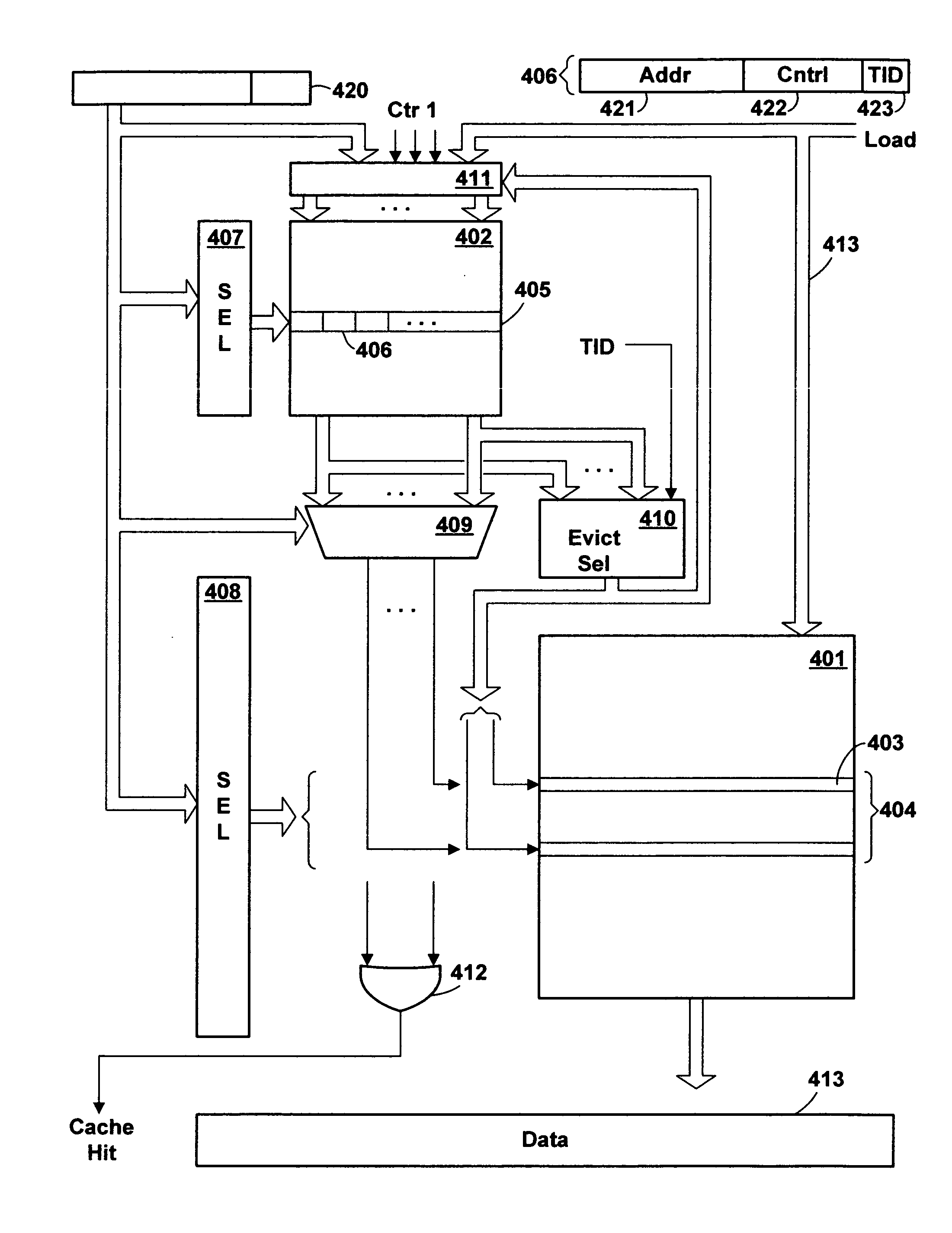 Digital data processing apparatus having asymmetric hardware multithreading support for different threads