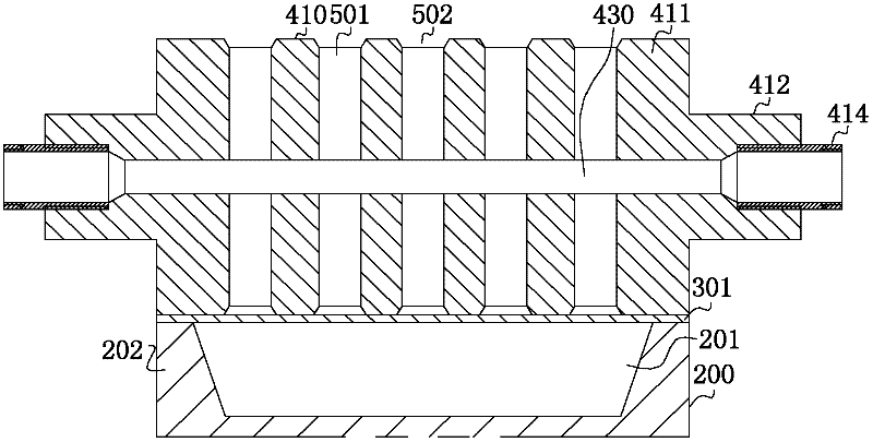 Steel belt wheel-type continuous casting machine for continuous casting of lead belts