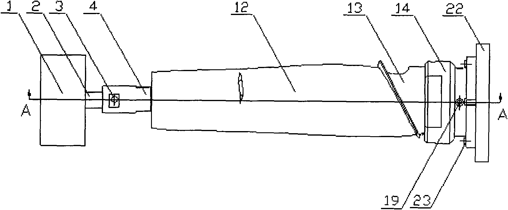 Precise positioning fixture for numerical control machining of thin-wall blade