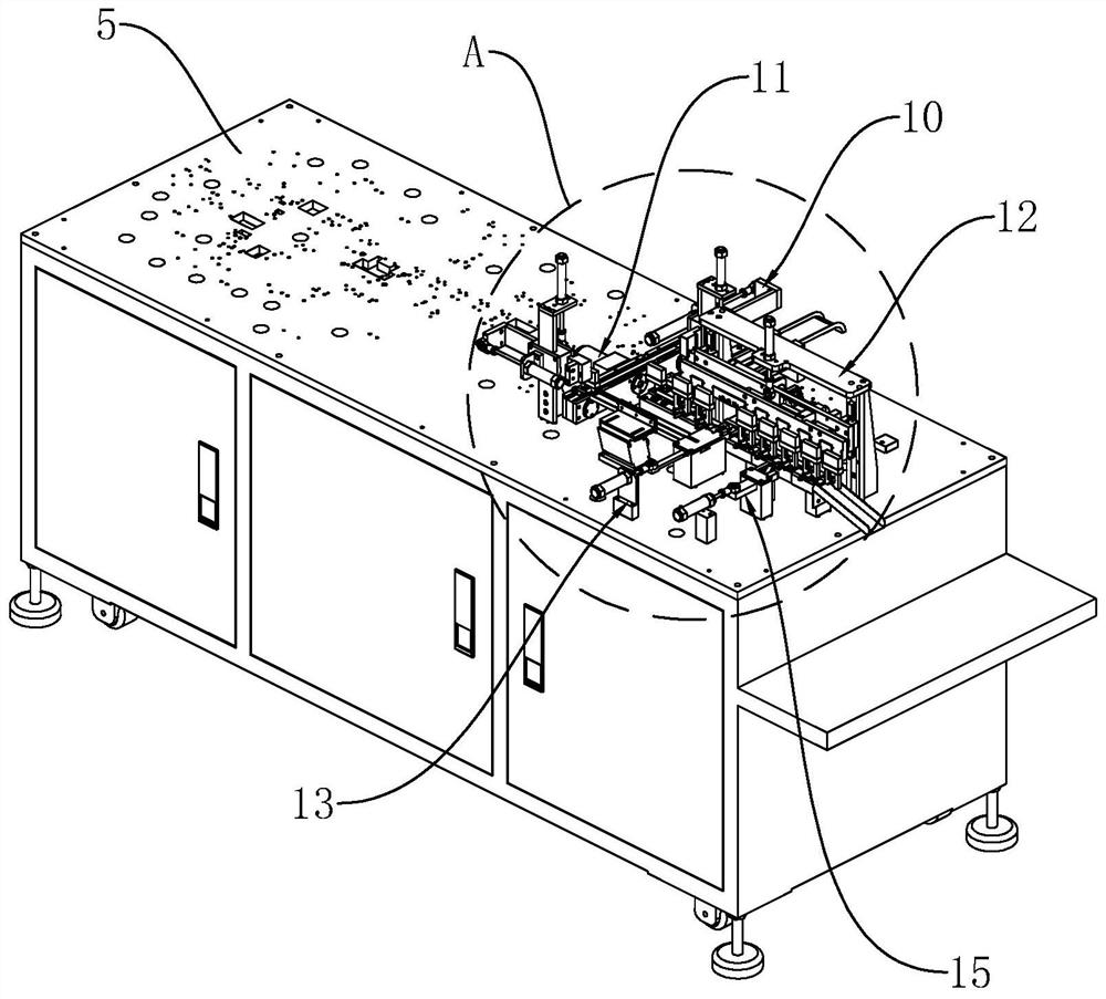 Automatic assembling equipment for USB interfaces