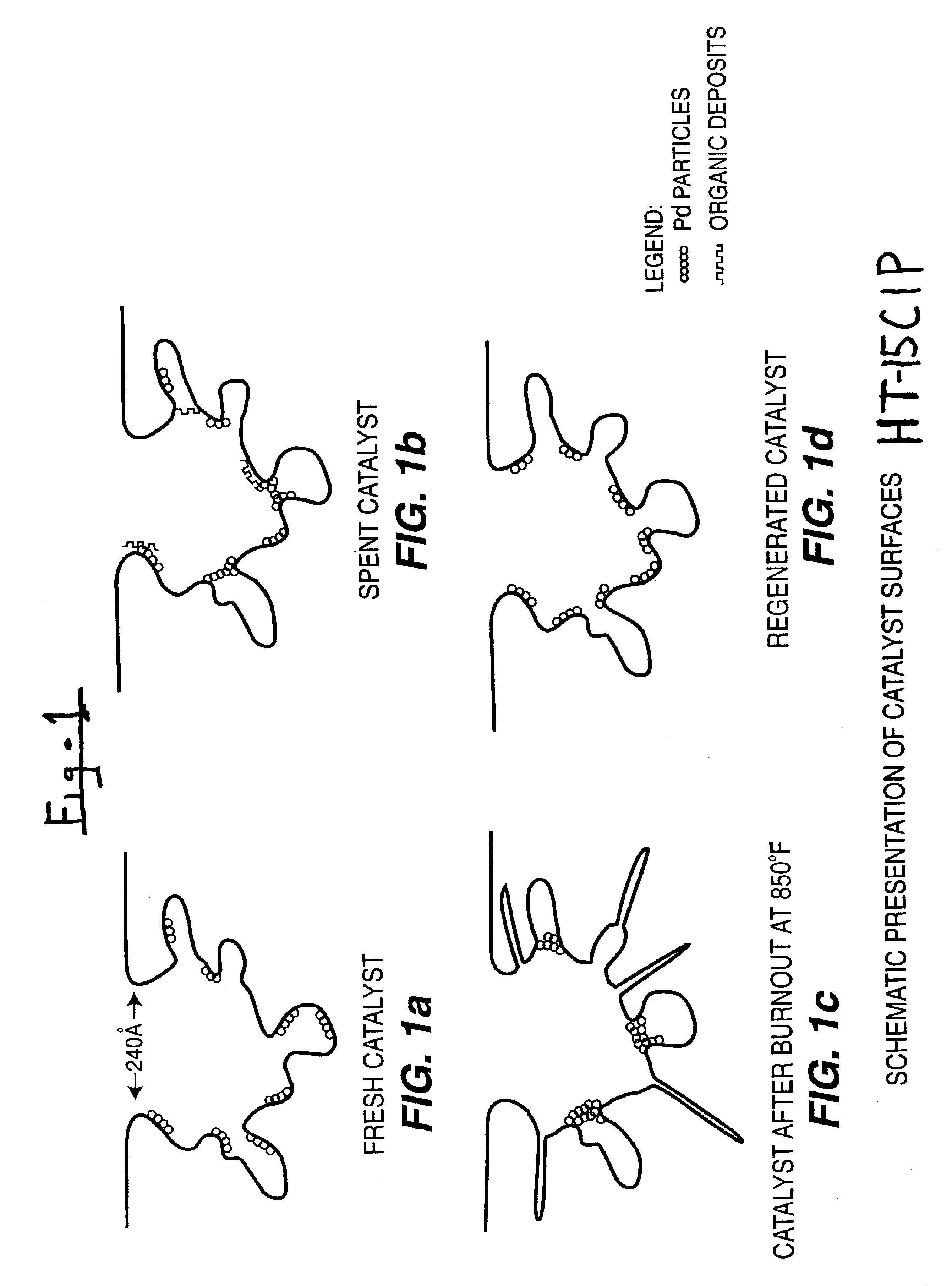 Regeneration of spent supported metal catalysts