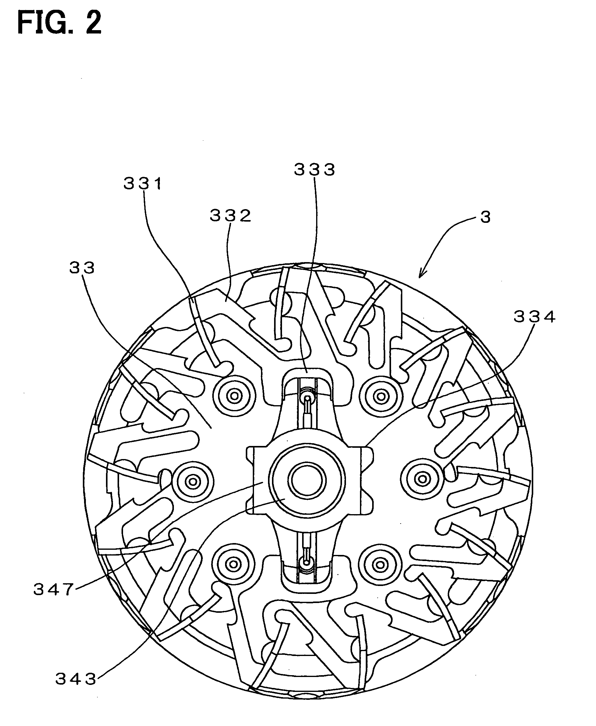 Automotive alternator having cooling fan coupled to rotor shaft