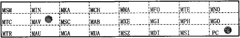 Mycobacteria strain detecting dot blot membrane and kit