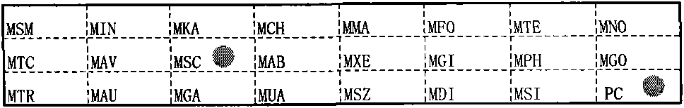 Mycobacteria strain detecting dot blot membrane and kit