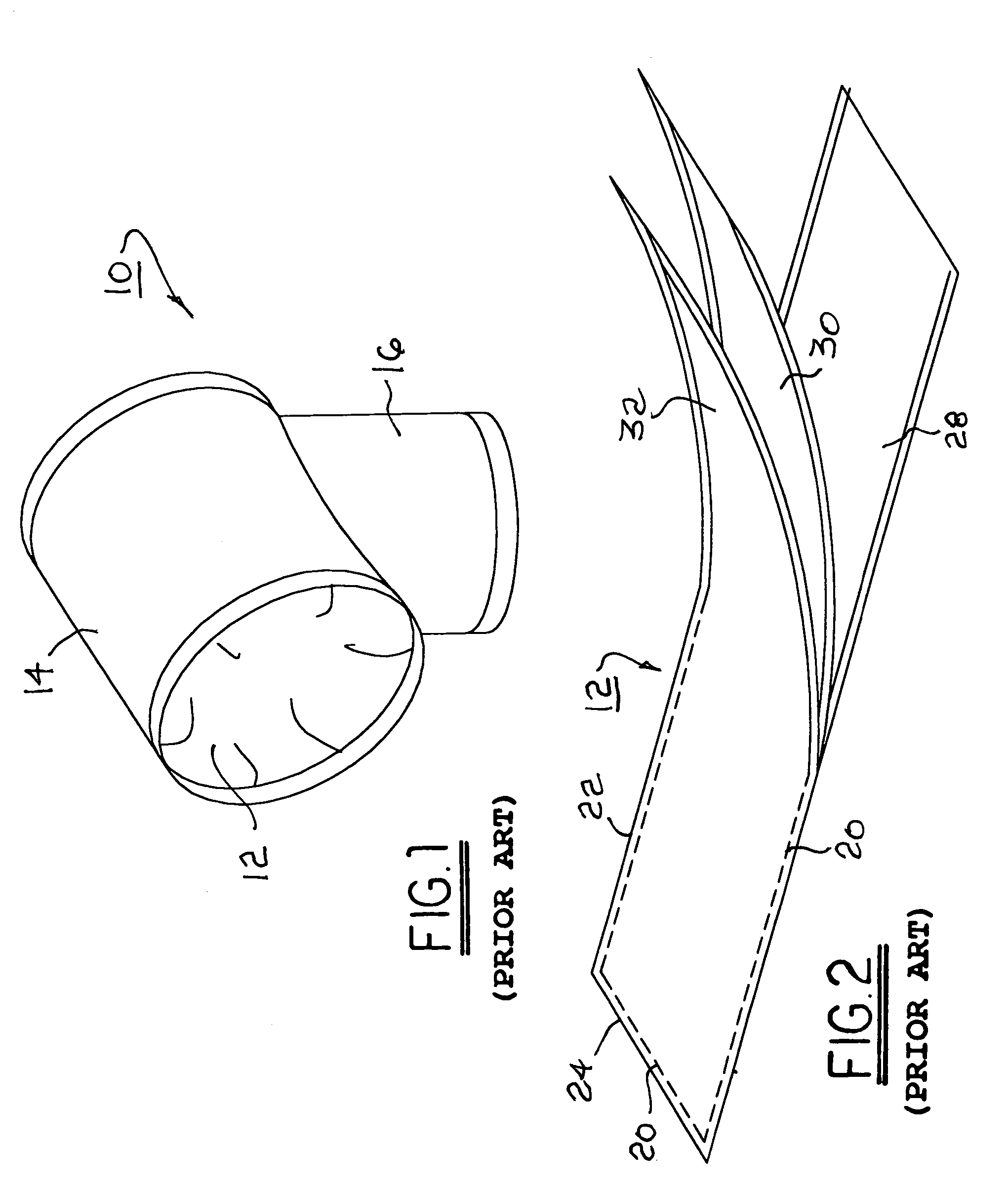 Cuff for measurement of blood pressure