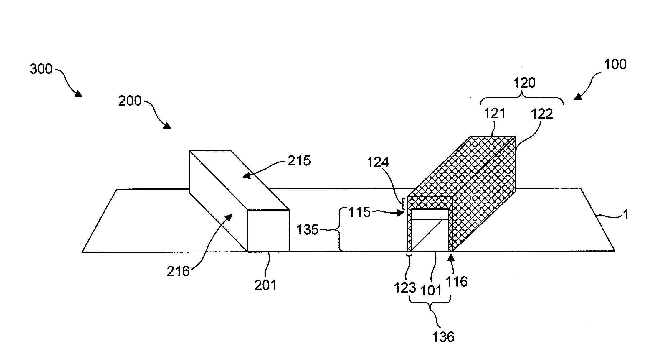 Chevron CMOS trigate structure