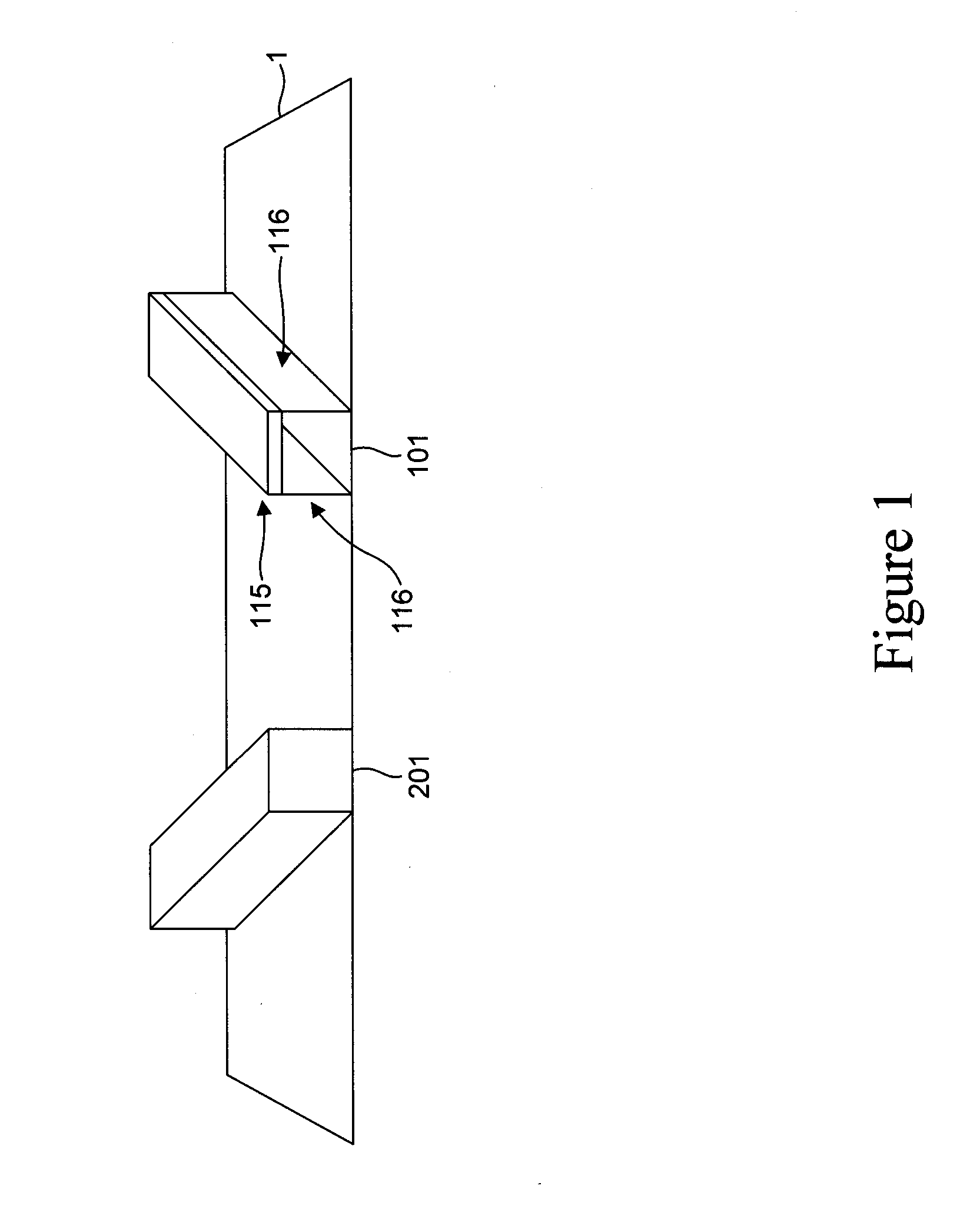 Chevron CMOS trigate structure