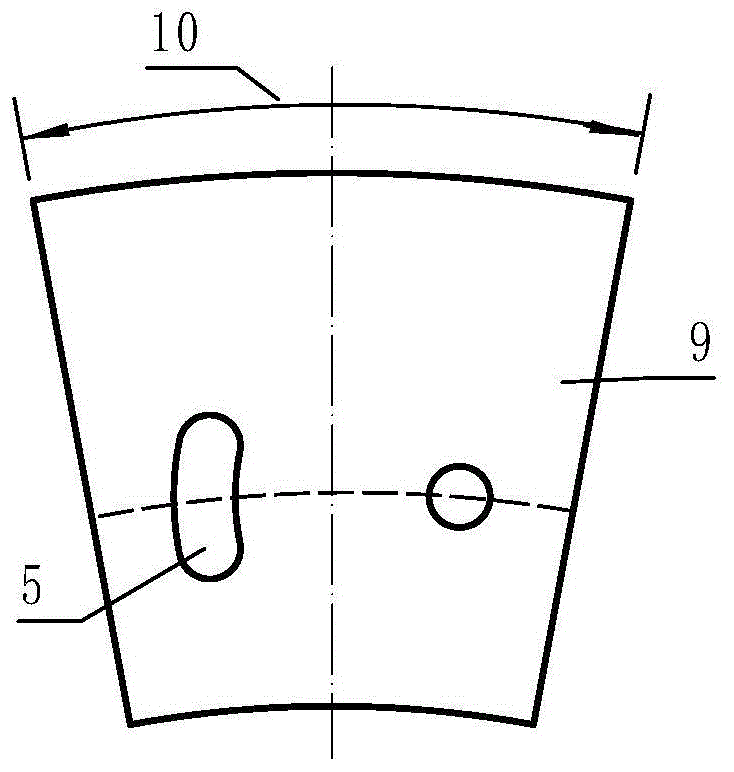 Crane hoisting mechanism brake balance compensation device and brake composed thereof