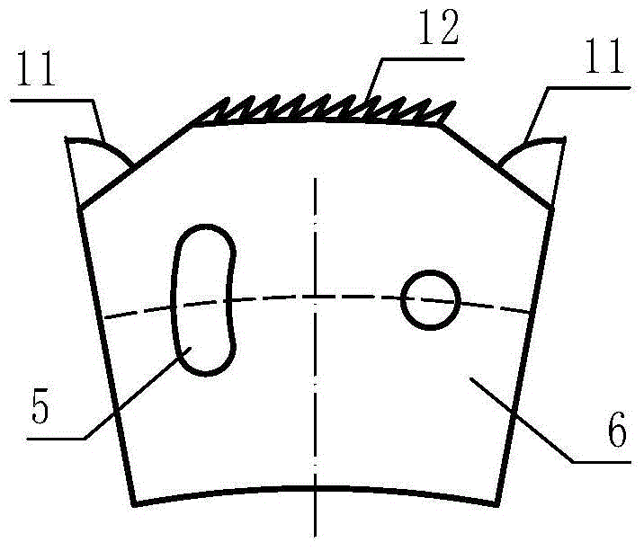 Crane hoisting mechanism brake balance compensation device and brake composed thereof