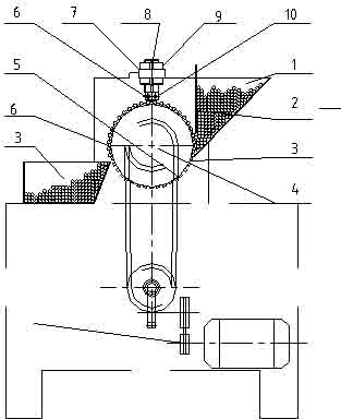 Automatic character rolling machine