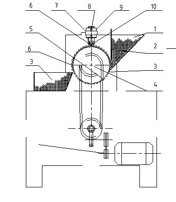 Automatic character rolling machine