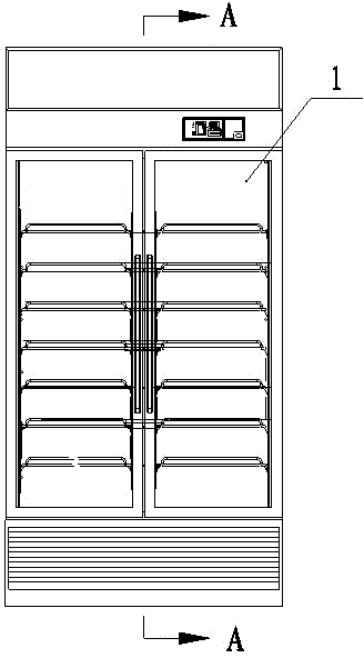 Device capable of regulating humidity of refrigerator