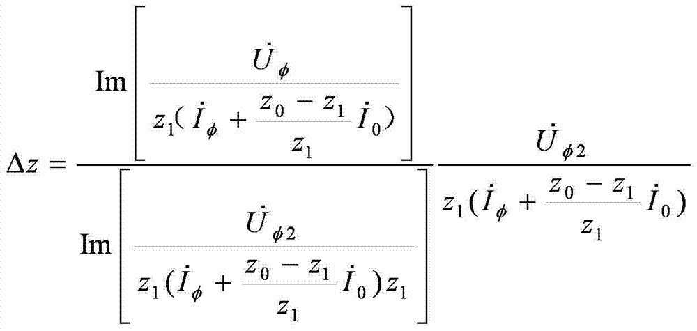 A single-phase ground fault distance protection method for transmission lines