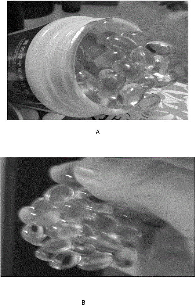 Film coating premix for soft capsules and preparation method of film coating premix