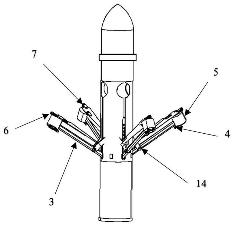 Cylinder type launching rotorcraft