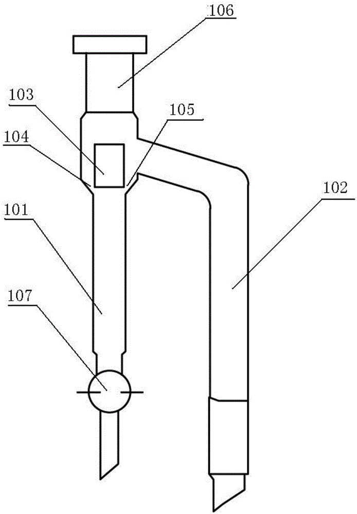 Glass oil-water separator