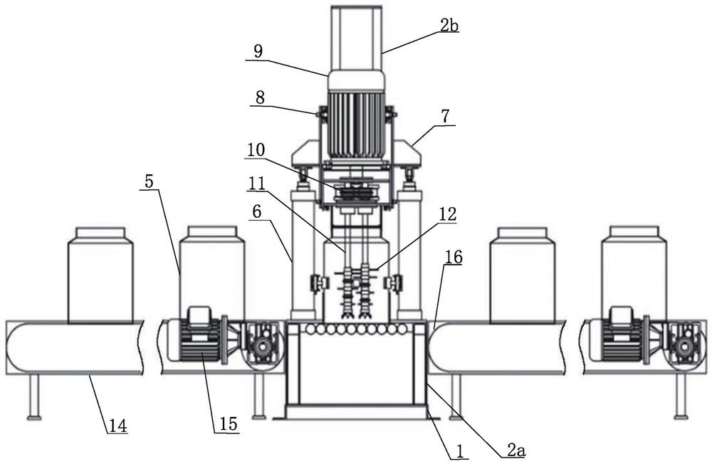 Automatic crushing and pulping system for kitchen waste