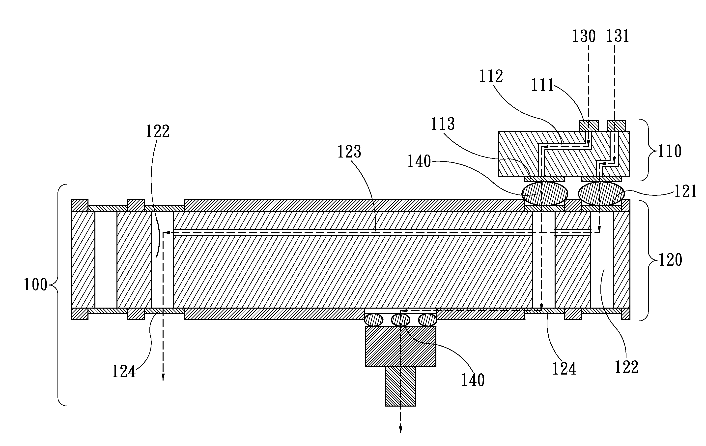 IC Test Substrate for Testing Various Signals