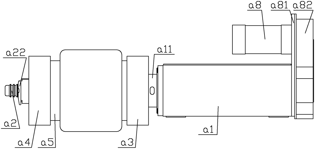 Viscose filament whole machine mechanism