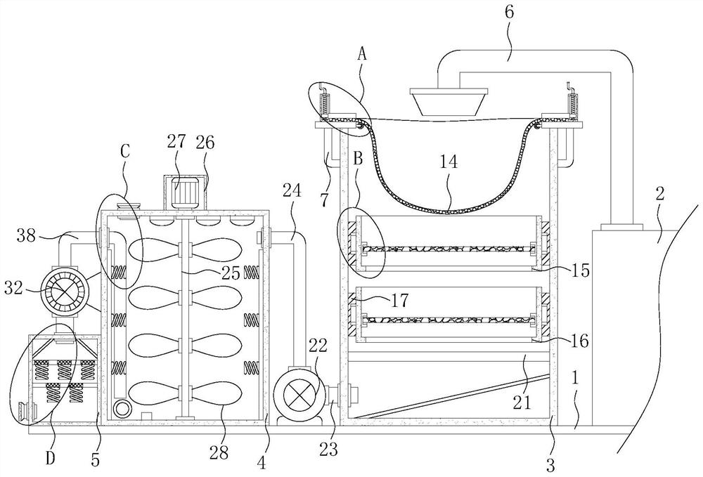 Water pump one-to-one control pressurization water supply equipment