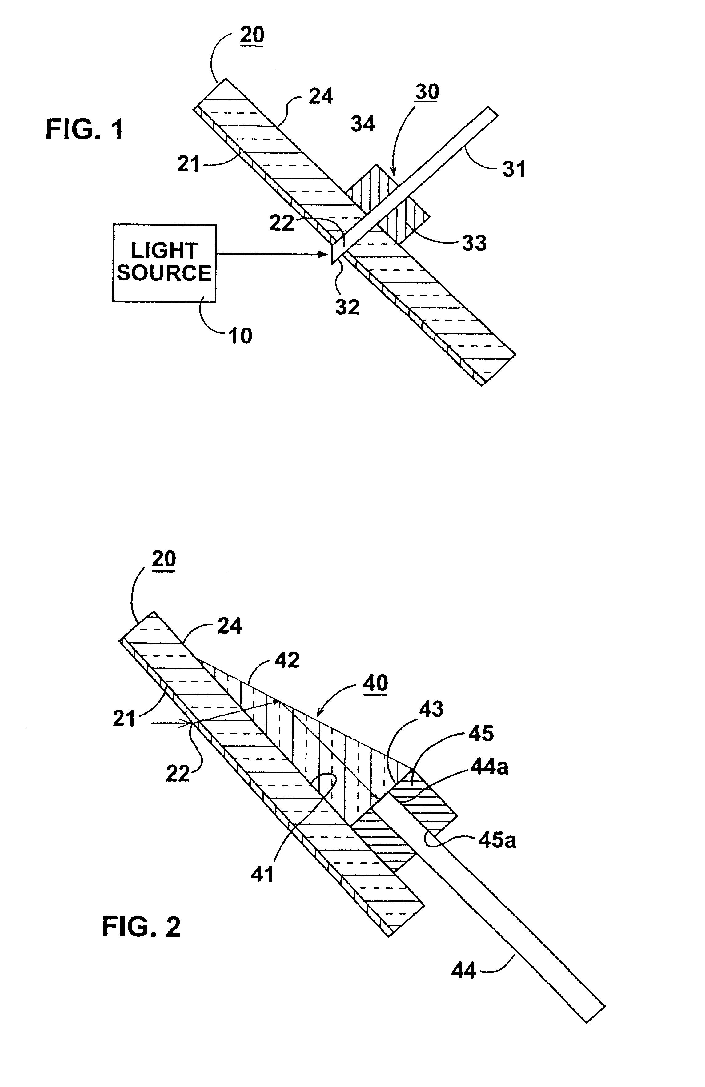 Light sampling devices and projector system including same