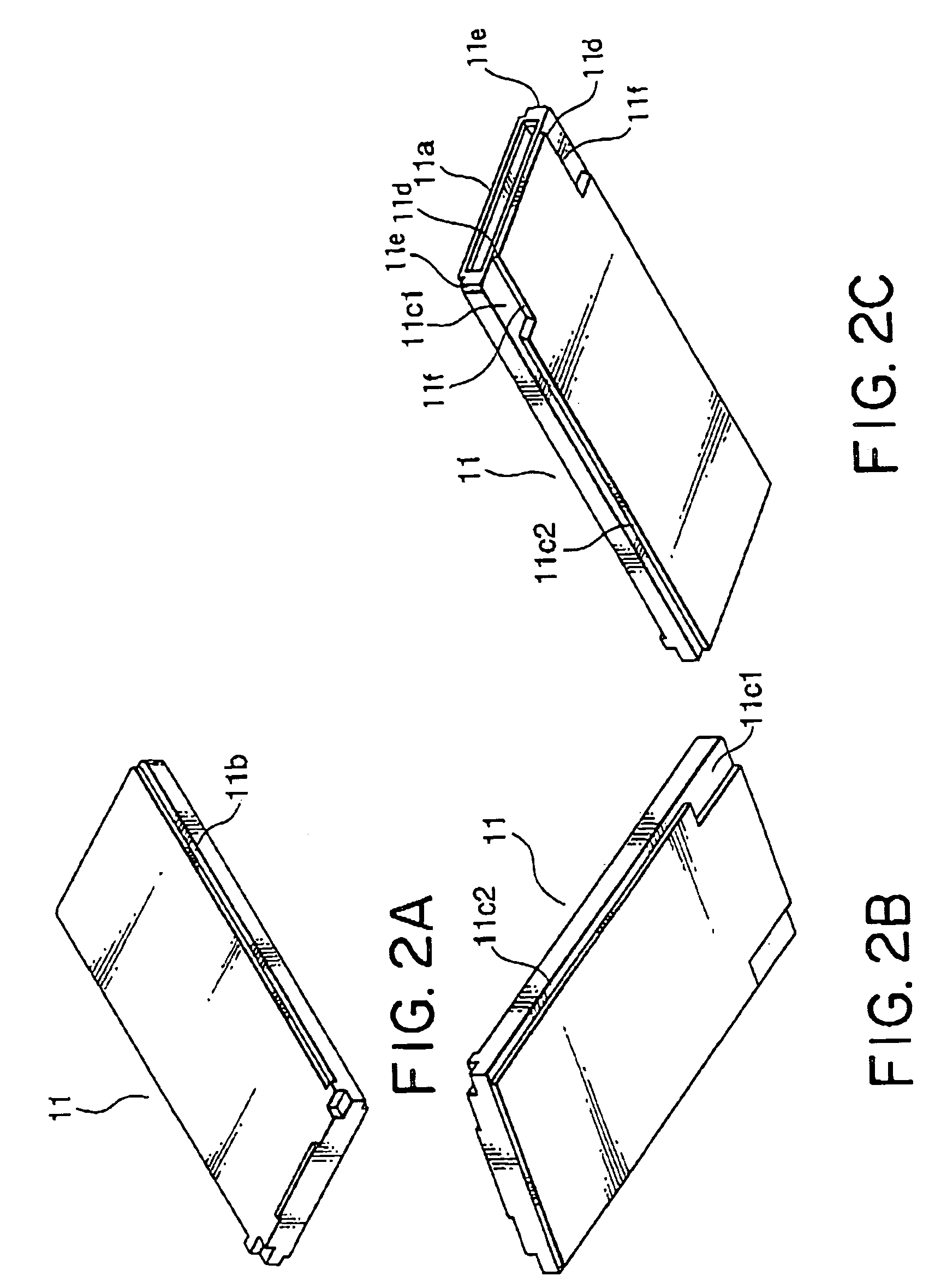 Connector in which even a narrow card is smoothly guided to a connecting position