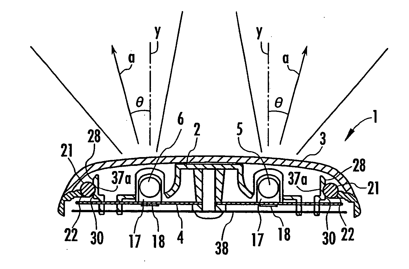 Interior illuminator for automobile