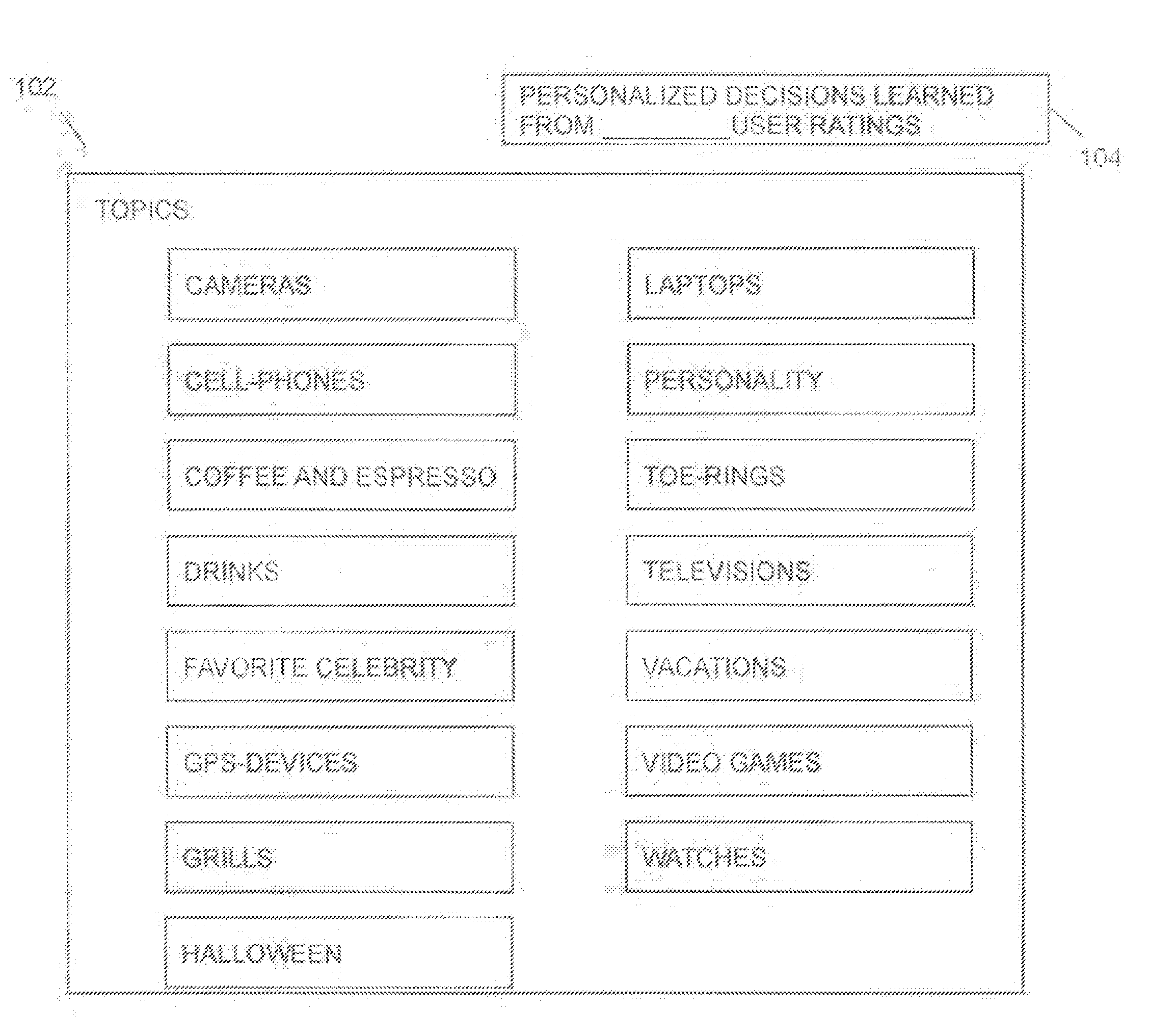 Recommendations in a computing advice facility