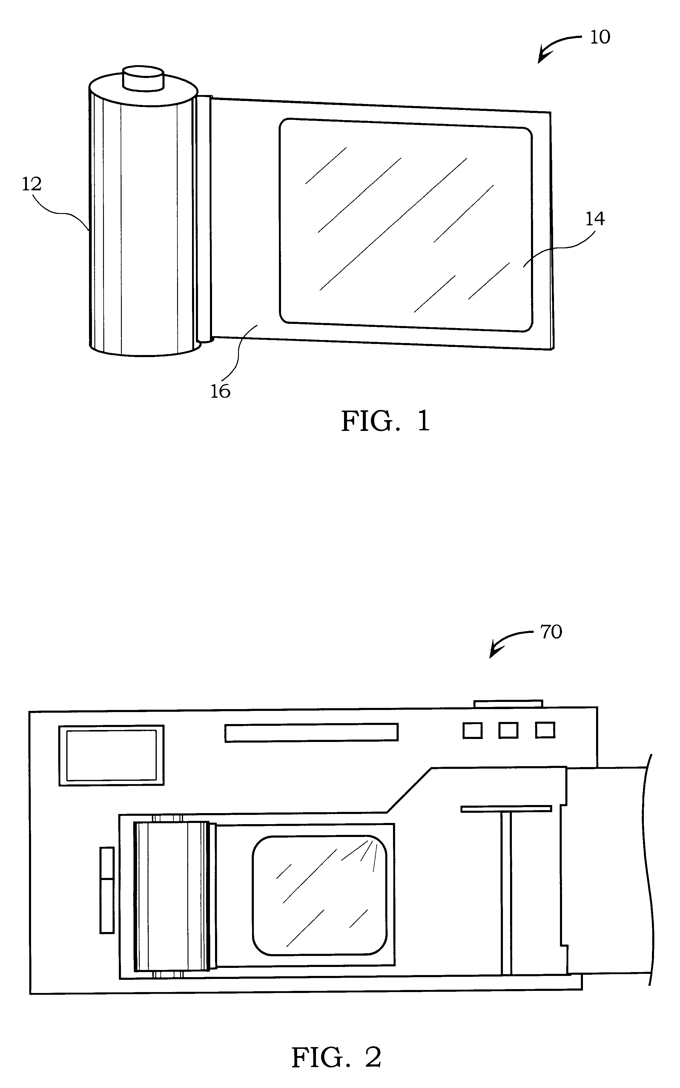 Dual purpose camera for VSC with conventional film and digital image capture modules