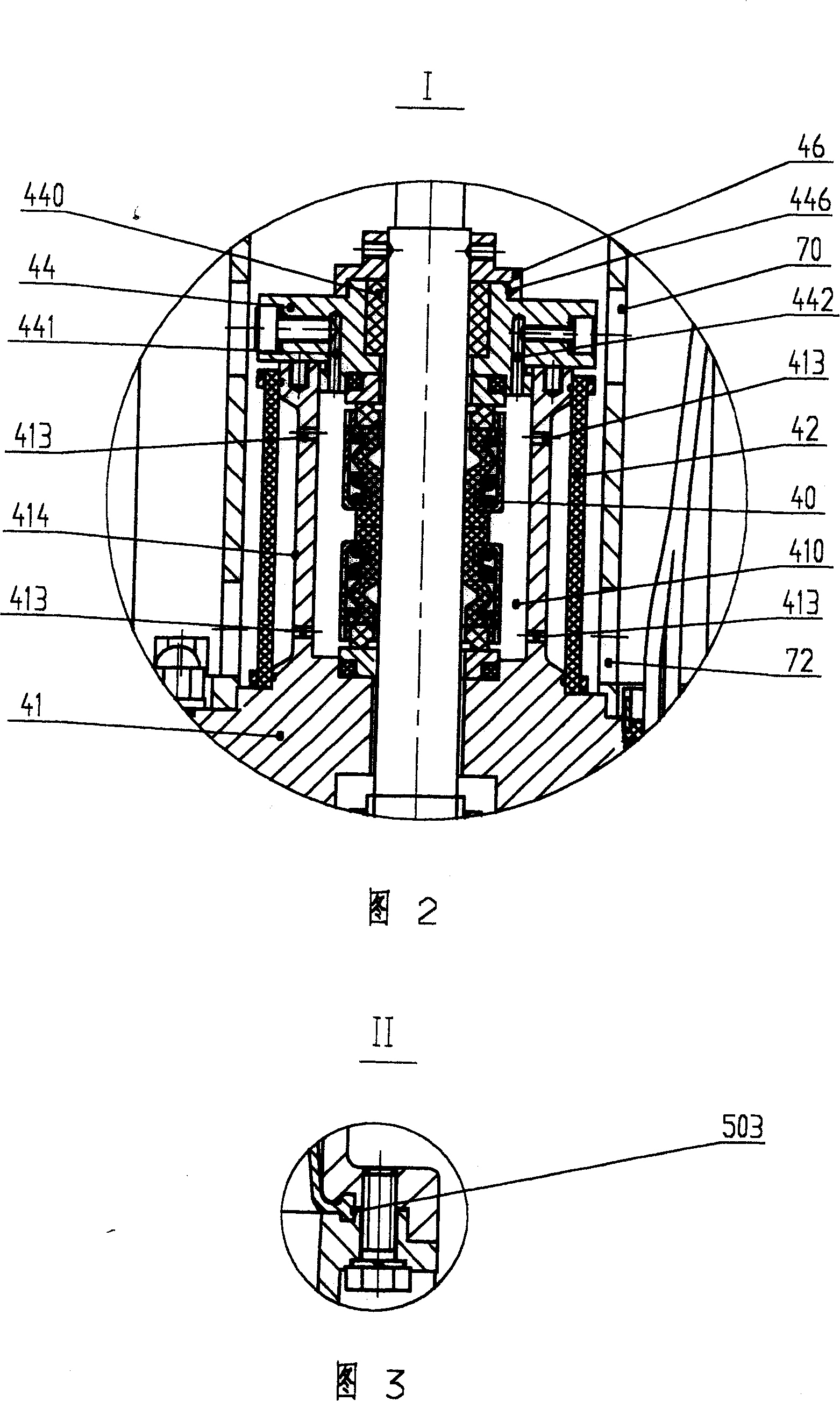 Submersible motor for hot water well