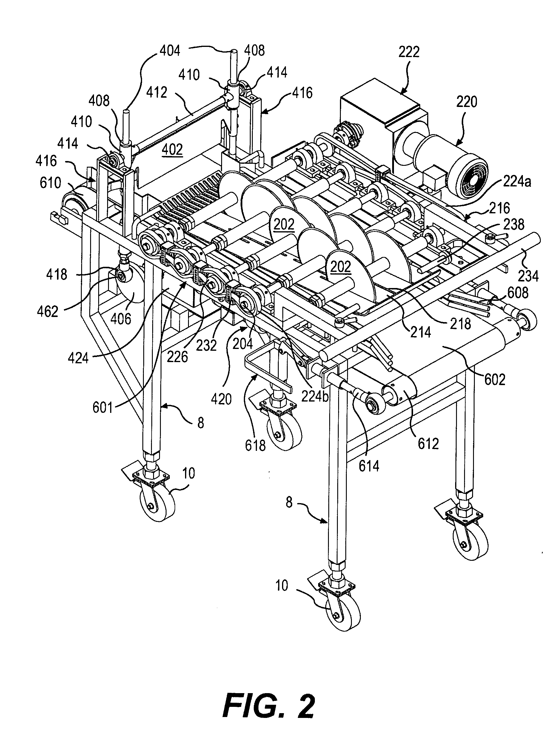 Apparatus and process for dicing a deformable product